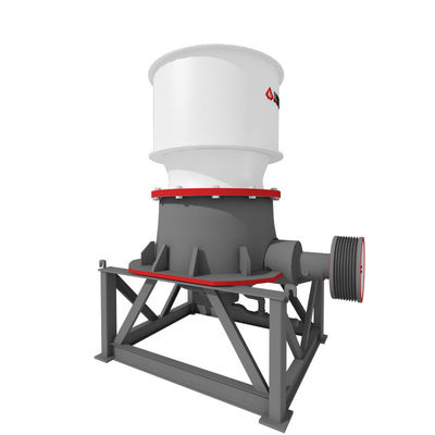 Einzylinder-Kegelmaschine aus Stahl 315 kW für Baustoffe