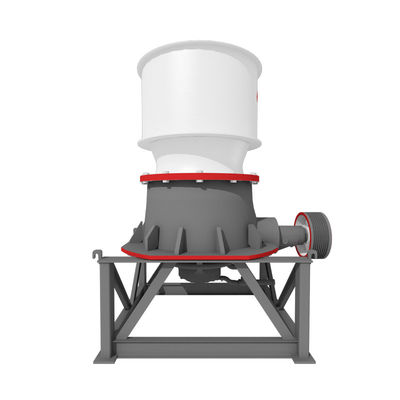CH440 Frühlings-Hydraulische/Mobil-Stein-Metall-Schlag-Hammer-Kegel-Kremser für das mobile Zerkleinern 25-83 mm Entladungsbereich