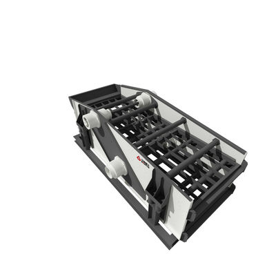 Metallgewebte horizontale Vibrationsschirme mit doppelter Achse